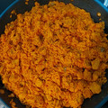 El cooksnap de Rocío cuando hizo Paella de cerdo.