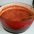 Sheri's cooksnap of when they made Authentic Italian Sauce.