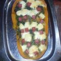 El cooksnap de Alma Aiduc cuando hizo Zapallo relleno.