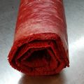El cooksnap de Lorena Scartaccini cuando hizo Pionono Red Velvet relleno de helado.