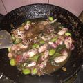 Cooksnap dari Rina Wahyuni untuk resep Cumi Basah Pete Saus Tiram