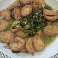 Cooksnap dari lisa untuk resep Tumis bayam bawang putih + egg tofu 4 bahan