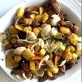 Cooksnap de Maria Luisa Cardoso quando cozinhou Carne de Porco à Alentejana.