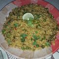 Shivani Nilesh Srivastava's cooksnap of when they made Peas pulao.