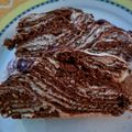 sisy83 Cooksnap-ja, amikor elkészítette a(z) Zebracsíkos kalács receptet.