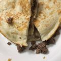 🌈NinjaMommaKitchen🌈's cooksnap of when they made Cheeseburger Quesadillas.