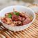 Cooksnap MinSha semasa beliau membuat Sosej Goreng Mudah.