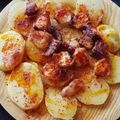 El cooksnap de Mari Pancorbo cuando hizo Pulpo con cachelos.