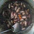Cooksnap dari Bagio Wahono untuk resep Cumi hitam pedasss