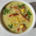 صورة من نور الدين، شاركها بعد تجربة وصفة شوربة الذرة الكريمية 🌽