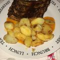 El cooksnap de Verónica Urbina Algaba cuando hizo Costilla de cerdo al horno con patatas.