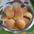 El cooksnap de Ana Germil cuando hizo Pancitos con levadura instantánea.