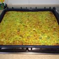 El cooksnap de Roxi De Rossa cuando hizo Fainá de zapallitos.