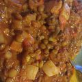 El cooksnap de Sabrina Rodas cuando hizo Guiso de lentejas bien Argento.