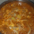El cooksnap de YRM cuando hizo Mondongo guisado al estilo Dominicano .