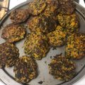 El cooksnap de Lorena Agüero cuando hizo Buñuelos de acelga al horno, sin harina.