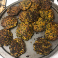 El cooksnap de Lorena Agüero cuando hizo Buñuelos de acelga al horno, sin harina.