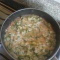El cooksnap de Marthi Villalobos cuando hizo Calabacitas guisadas.