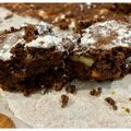 El cooksnap de Jose Sánchez cuando hizo Brownie de chocolate y nueces.