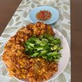 Cooksnap dari Anita Anita untuk resep Bakwan Jagung Rebon. Guriih renyah krenyes krenyes 😍👍🏻