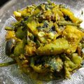 Rubu Acharjee's cooksnap of when they made লাউ শাকের তরকারি (lau shaaker tarkari recipe in Bengali).