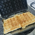El cooksnap de Natalia Marquesana cuando hizo Waffle fit de avena y limón, receta de mi amiga Vero.