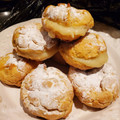 El cooksnap de Roxana Pedraza cuando hizo Profiteroles (clásica masa bomba).