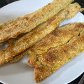 El cooksnap de María del Luján Fernández Baserga cuando hizo Pencas de Acelgas a la milanesa.