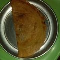 Monika gupta 's cooksnap of when they made Moong Dal Chilla.
