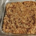 El cooksnap de Ale:v cuando hizo Postre de manzana y peras con crumble crocante.
