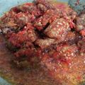 Cooksnap dari nova untuk resep Ayam Balado Padang