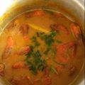 Cooksnap Merah Kikilala semasa beliau membuat Udang Masak Lemak Cilipadi.