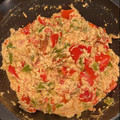 El cooksnap de Alicia cuando hizo Mish-Mash revuelto búlgaro.