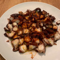 El cooksnap de Marieta cuando hizo Pulpo a feira.