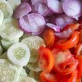 Riya Tomar 's cooksnap of when they made Easy Greek Salad.