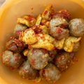 Cooksnap dari larasatipalupi untuk resep Bakso balado