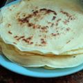 El cooksnap de Rocio Rivero cuando hizo Filloas/ Frilloas para canelones.