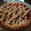 El cooksnap de Yasmin cuando hizo Pasta frola rústica de dulce de leche/ membrillo con harina leudante.