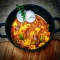 Sanjana Jai Lohana का कुकस्नैप जब उन्होंने रेस्टोरेन्ट स्टाइल कड़ाई पनीर(restaurant style kadai paneer recipe in hindi) बनाया था।