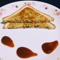 Sudipa Gope's cooksnap of when they made Oats Bread Omelette.