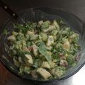 El cooksnap de Gabriela liñares cuando hizo Ensalada Waldorf.