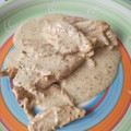 El cooksnap de Axlrose cuando hizo Pechuga de pollo con salsa verde y nata.