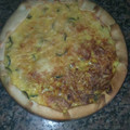 El cooksnap de Lucía Orta cuando hizo Quiche de calabacín cebolleta y puerro.