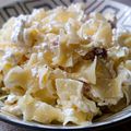 Mónika Gyurászné Cooksnap-ja, amikor elkészítette a(z) Túrós "csusza" receptet.