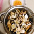 Cooksnap của Dy Dy khi họ làm theo món Nghêu hấp thái