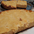 El cooksnap de Gise Ila cuando hizo Sopa paraguaya húmeda.