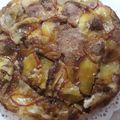 El cooksnap de Analia cuando hizo Torta de manzanas con canela.