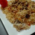 Bushra Mazhar's cooksnap of when they made Jellof Rice 2.