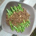 Cooksnap dari cameldja untuk resep Buncis siram daging cincang