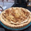 El cooksnap de Florencia Natalie cuando hizo Tarta de manzana con canela súper económica !!!.